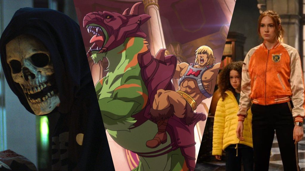 The Fear Street Trilogy, Masters of the Universe: Relevation, and Gunpowder Milkshake, all new originals coming to Netflix in July 2021.