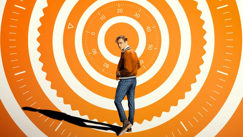 Matthias Schweighöfer front and center in the poster for ARMY OF THIEVES, coming to Netflix in October 2021.