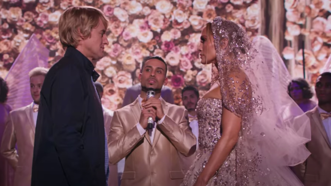 Owen Wilson and Jennifer Lopez in Marry Me