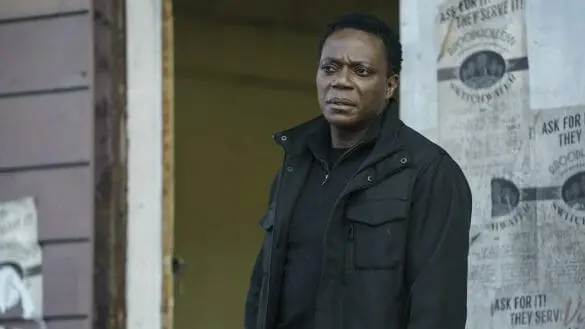 Chukwudi Iwuji stars as Clemson Murn in season one of the DC show PEACEMAKER on HBO Max.