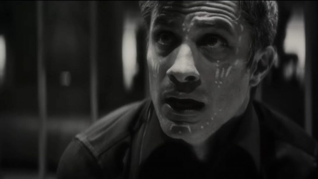 ‘Werewolf by Night’ Review – A Charmingly Dark Turn for the MCU Gael Garcia Bernal sports white face paint as he looks up in fear right before he begins his lycan transformation in the Marvel Studios Halloween Special WEREWOLF BY NIGHT on Disney+.