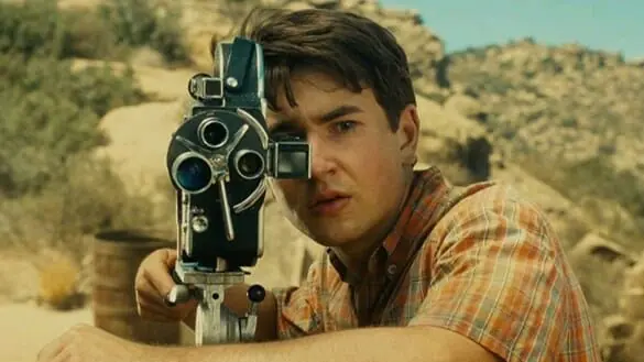 Gabriel LaBelle as Sammy Fabelmana the young version of Steven Spielberg shoots his first amateur war film in THE FABELMANS.