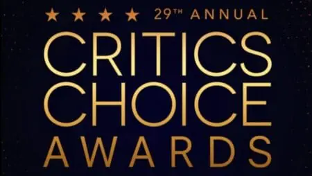 The official 2024 logo for the 29th Annual Critics Choice Awards winners list.