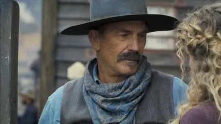 Kevin Costner stars as the brave and heroic horse trader Hayes Ellison in HORIZON: AN AMERICAN SAGA - CHAPTER 1.