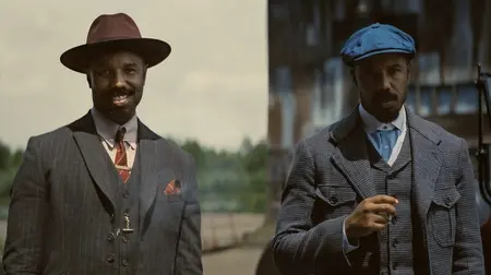 Michael B. Jordan stars as the Smoke Stack twin brother gangsters in the popular horror movie SINNERS, which is included in the HBO Max July 2025 list of new movies and TV shows.