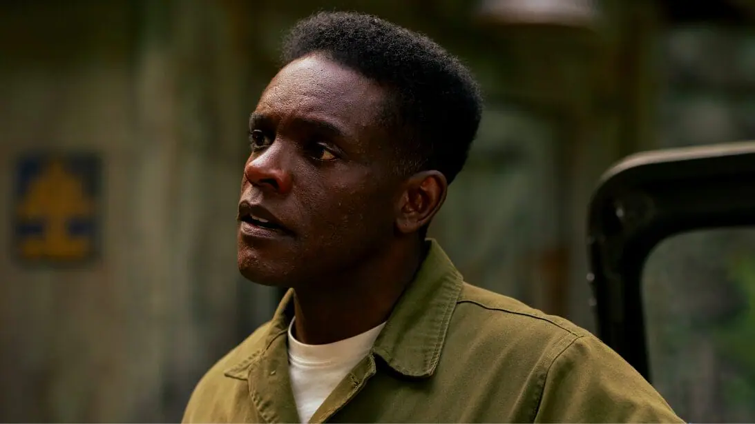 Chris Chalk stars as Dick Hallorann from The Shining in Episode 4 of IT: WELCOME TO DERRY on HBO Max.