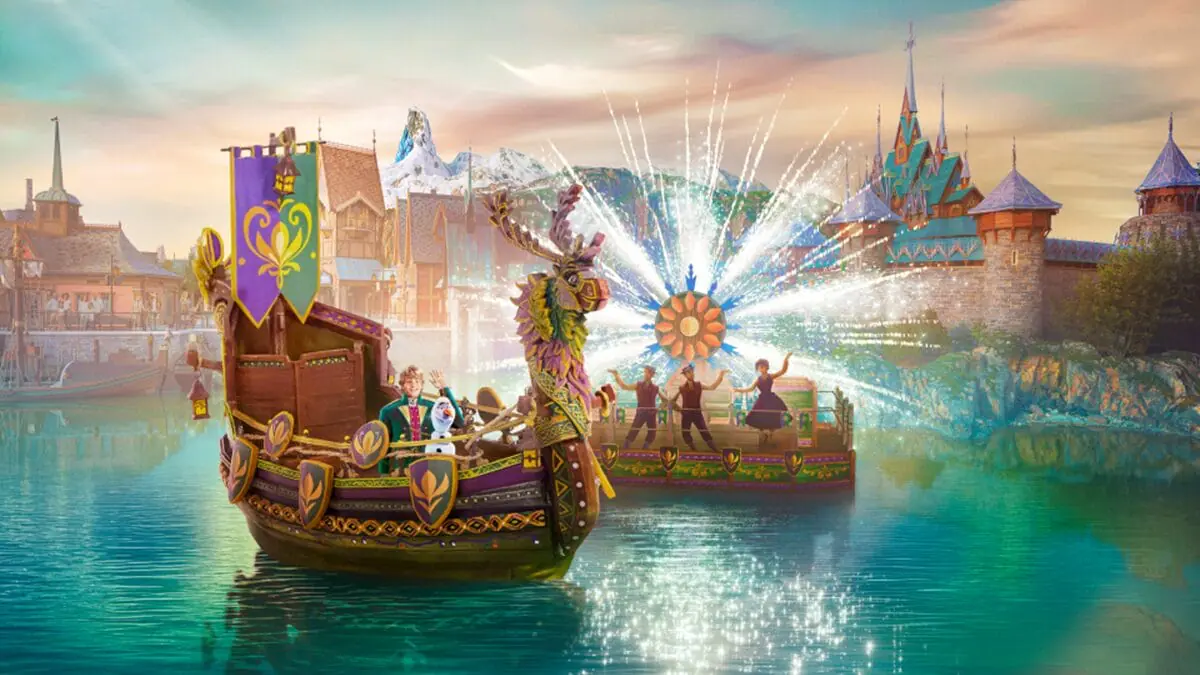 Concept art of World of Frozen