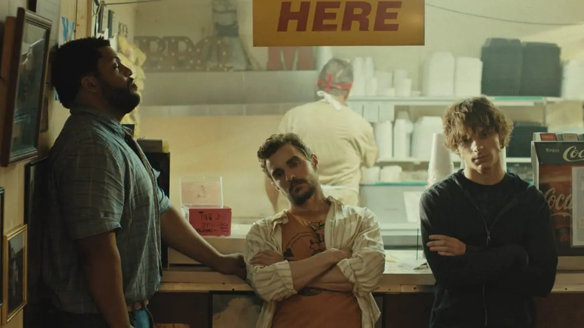 Dave Franco, O’Shea Jackson Jr., and Mason Thames star in THE SHITHEADS, a new dark comedy premiering at the 2026 Sundance Film Festival. 