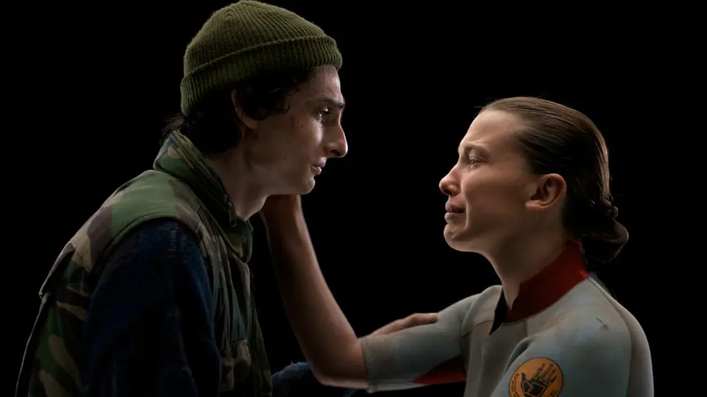 Everything that Went Wrong with Stranger Things Season 5 Mike Wheeler and Eleven embrace each other one last time in a dark void right before she leaves to make her heroic sacrifice in the STRANGER THINGS series finale.