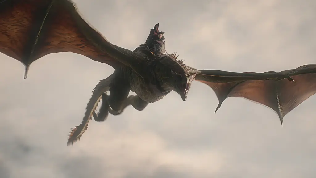 ‘House of the Dragon’ Season 3 Review – George R.R. Martin May Have Been Proven Right Jace Velaryon rides his loyal dragon Sunfyre high in the sky in HOUSE OF THE DRAGON Season 3 on HBO.